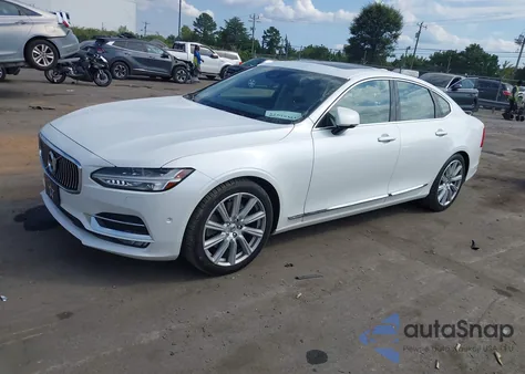 2017 Volvo S90 T6 Inscription из США, поврежденный, VIN YV1A22ML6H1014225